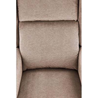 AGUSTIN M fotel rozkładany z funkcją masażu beżowy (1p1szt)