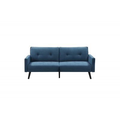 CORNER sofa rozkładana z funkcją narożnika niebieska (2p1szt)