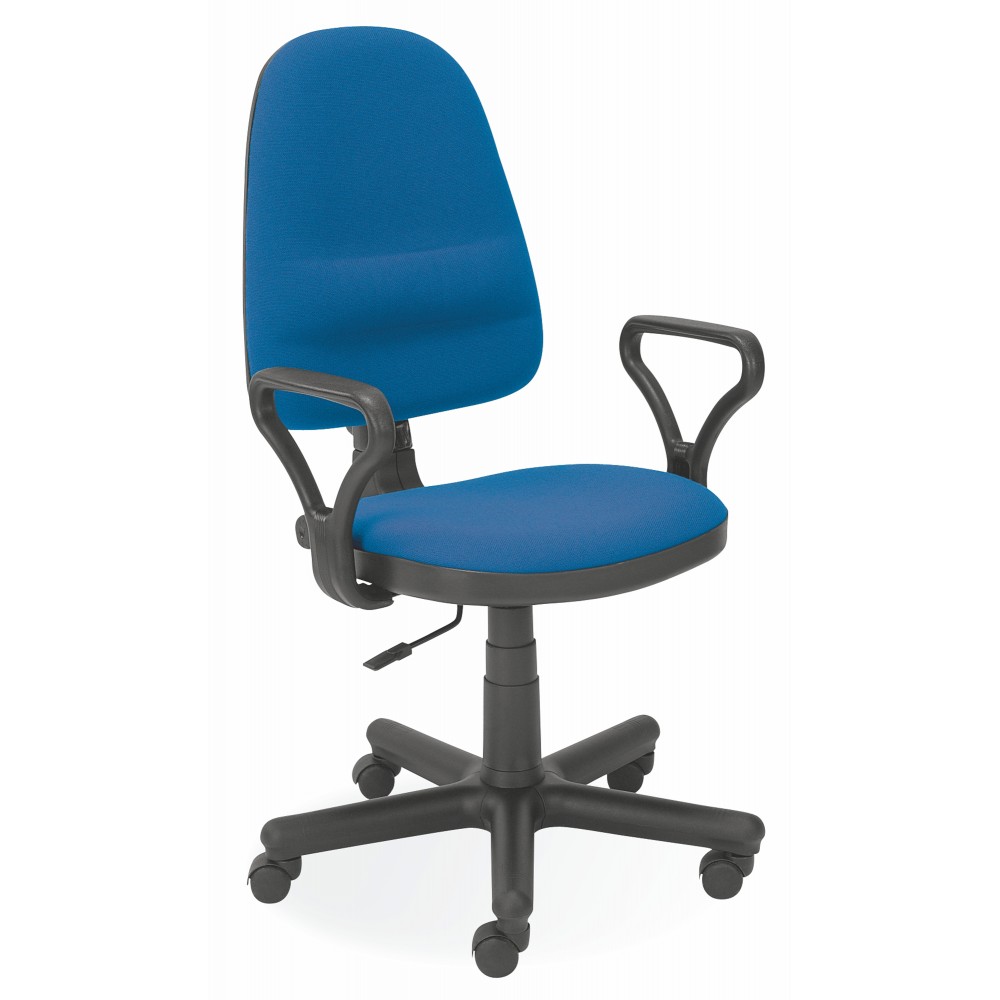 BRAVO krzesło biurowe C-6 (1p1szt) niebieski
