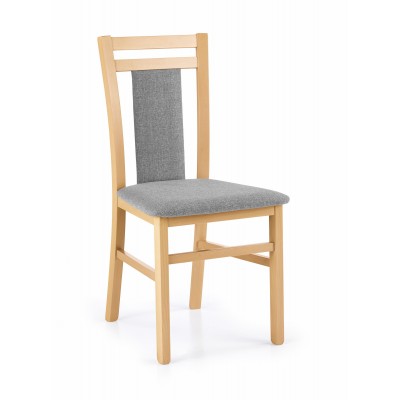 HUBERT8 krzesło dąb miodowy / tap: Inari 91 (1p2szt)